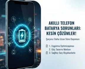akıllı telefon batarya sorununa çözüm