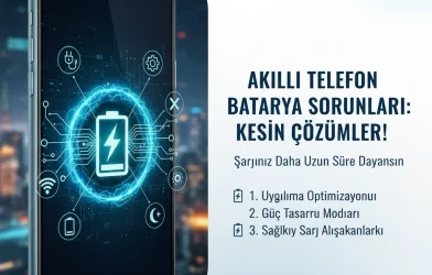 Akıllı Telefon Batarya Sorununa Çözüm 7 akıllı telefon batarya sorununa çözüm