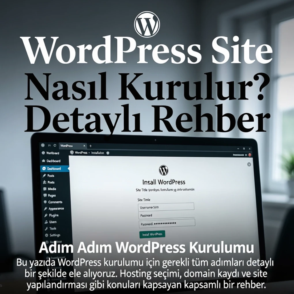 WordPress ile Site Nasıl Kurulur Detaylı Rehber