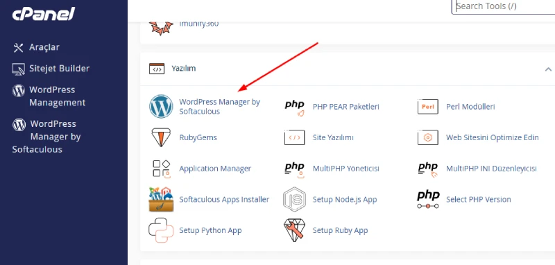 cpanelden wordpress nasıl kurulur